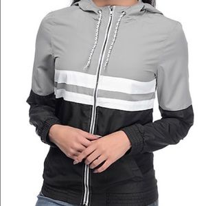 Black and Grey Windbreaker!!!